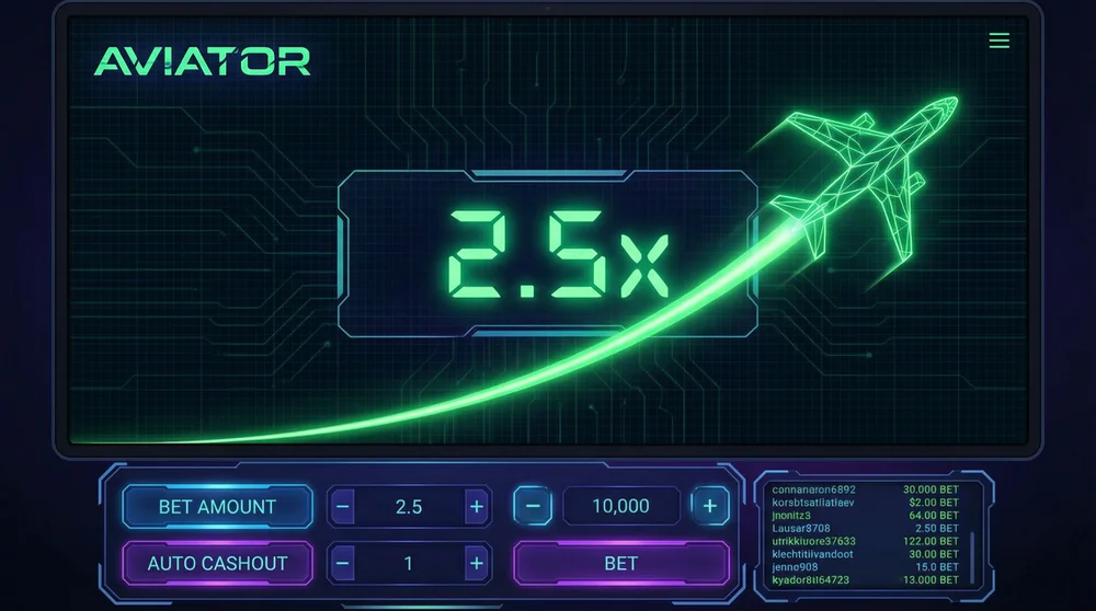 Aviator Crash Game tradicional bet