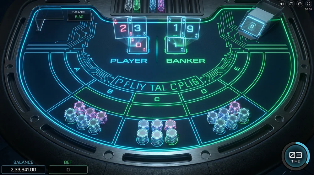 Bacará Online tradicional bet