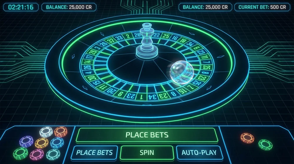 Roleta Online tradicional bet